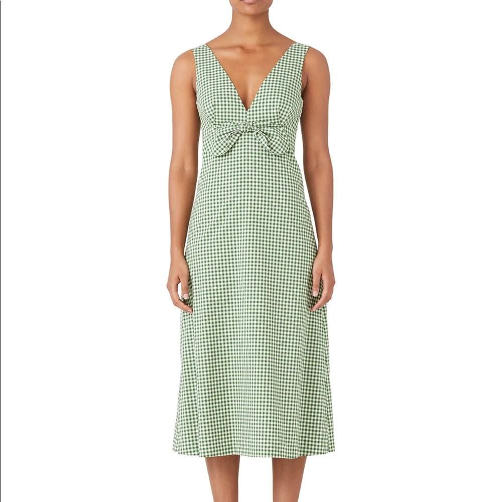 Kate Spade Mini Bow Gingham Dress